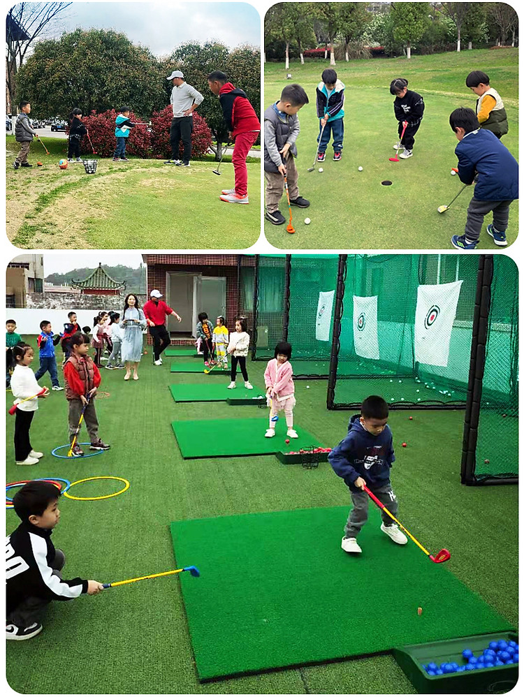 Bộ Gậy Golf Nhựa Trẻ Em - PGM Plastic Kids Golf Clubs - JRTG011 + TÚI