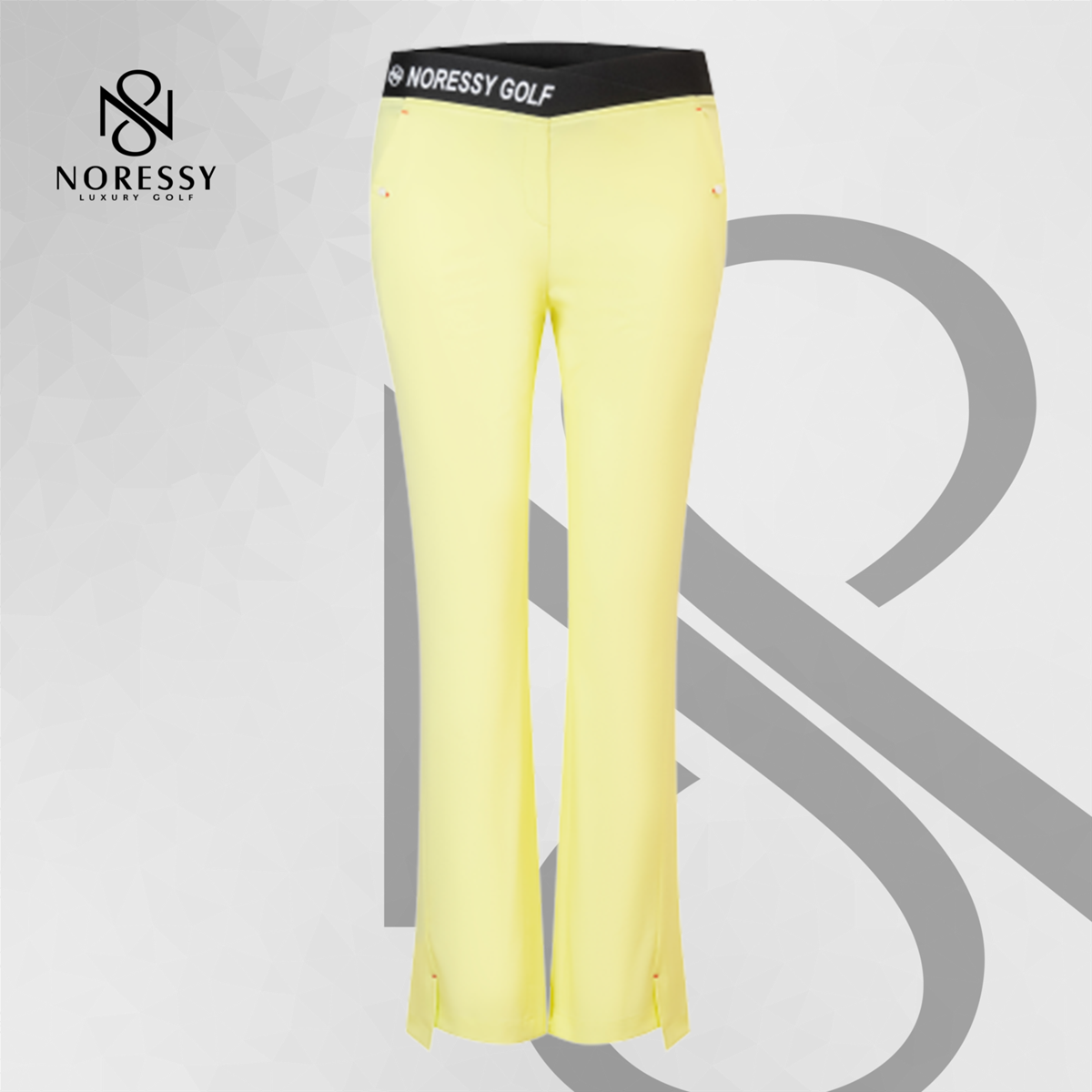 Quần dài golf nữ Noressy NRSPTW0004 - Yellow1