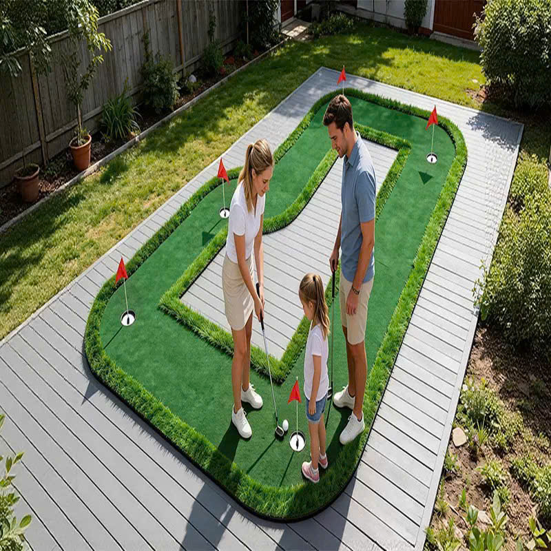 Thảm Putting Kích Thước 2x4m - Thảm Golf Tại Nhà