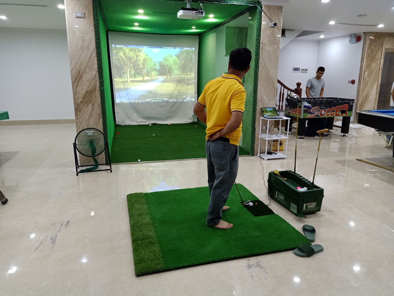 Phòng Golf 3D Optisot 2