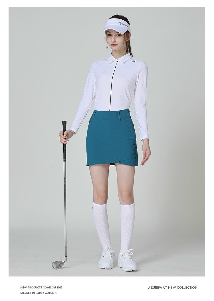 Set váy áo golf nữ Azureway 2022