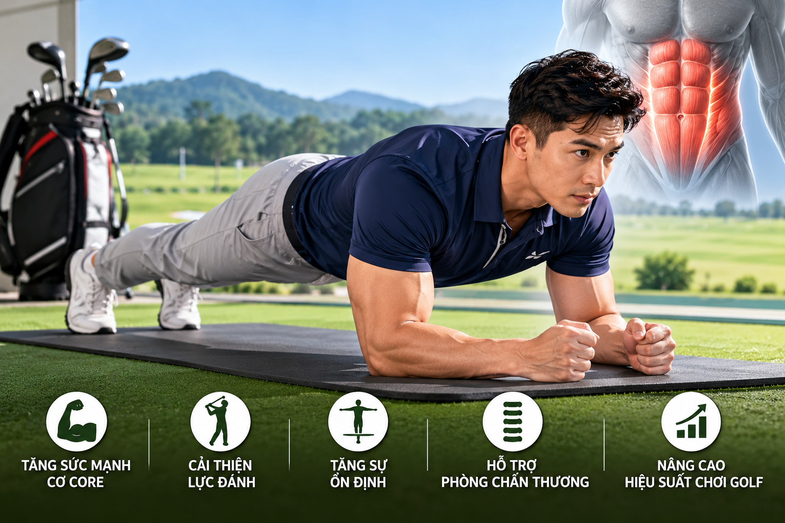 Bài Tập Tăng Khoảng Cách Đánh Golf Hiệu Quả Cho Người Chơi Mọi Trình Độ