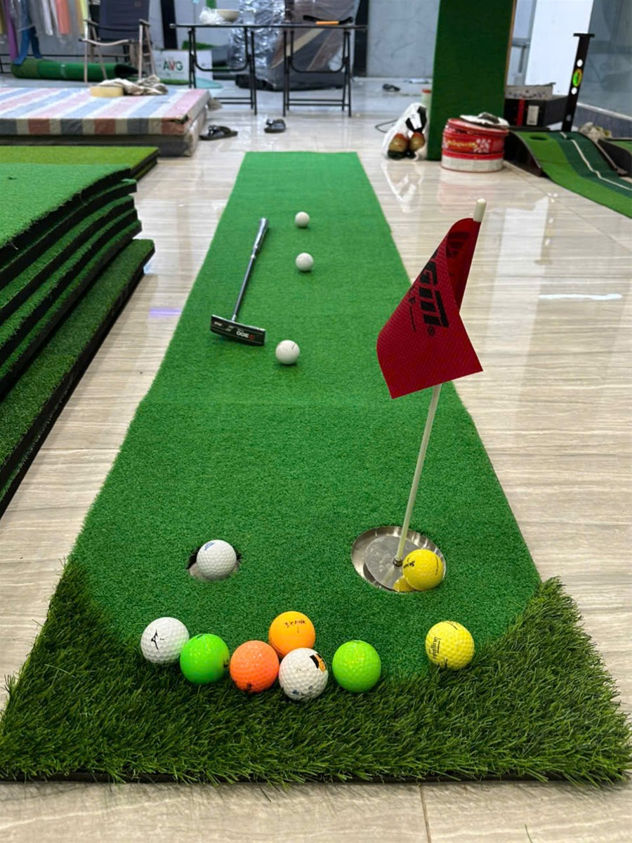 Thảm putting 0,5x3m mẫu mới 2026