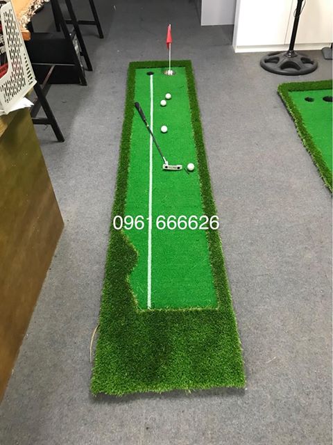 Các mẫu thảm tập golf tại nhà phù hợp với không gian nhỏ