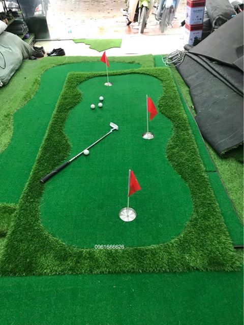 Các mẫu thảm tập golf tại nhà phù hợp với không gian nhỏ