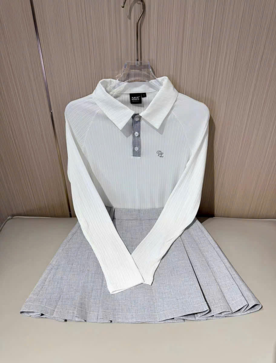 SET GOLF AWTRẮNG ĐEN THANH LỊCH - TÔN DÁNG CỰC XINH