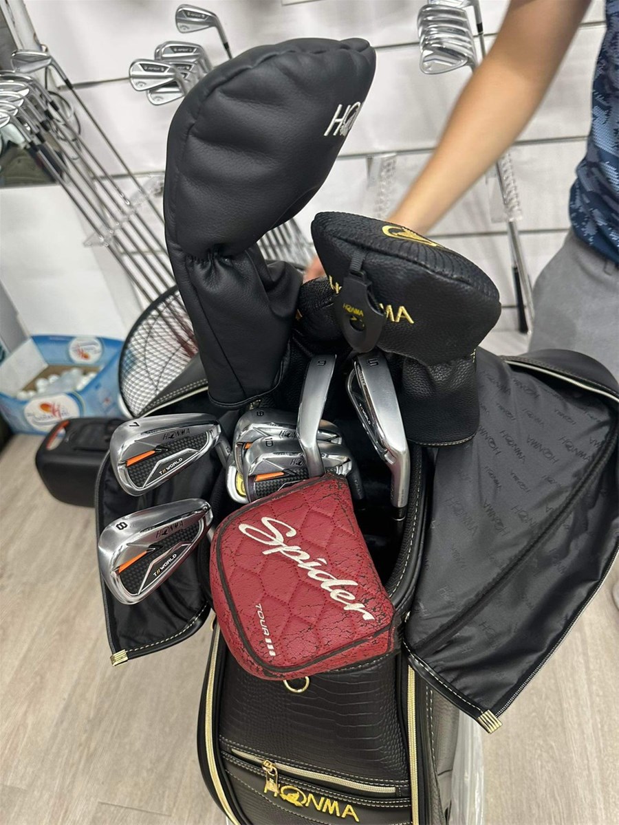 Fullset Honma TW747 11 gậy cán Vizard 50 S LƯỚT: