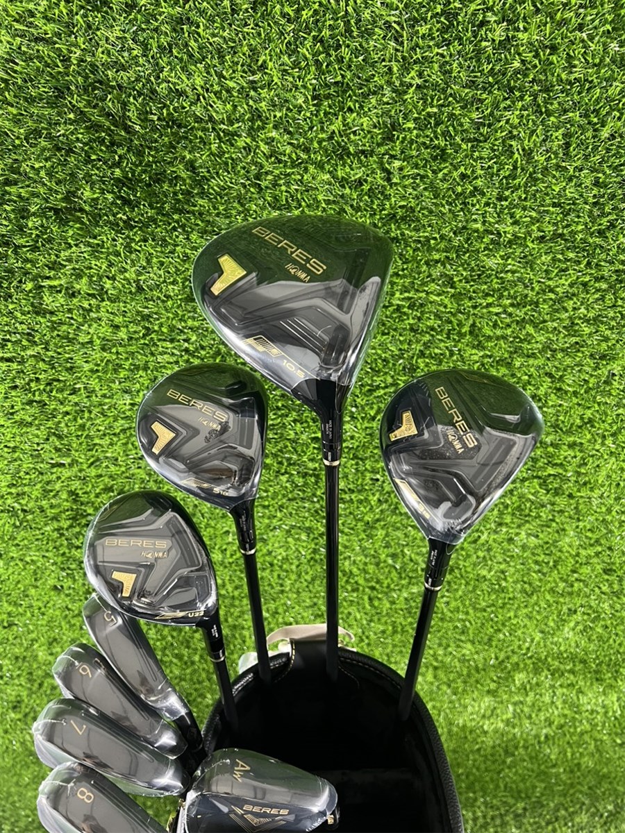 Full set Honma S08 Black, Flex SR nặng 47 gam, mới 100%