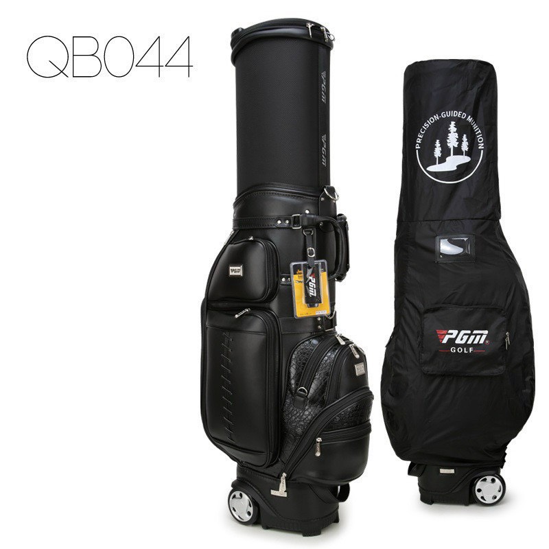 Túi đựng gậy golf PGM vải bạt có bánh xe tiện lợi TGP002