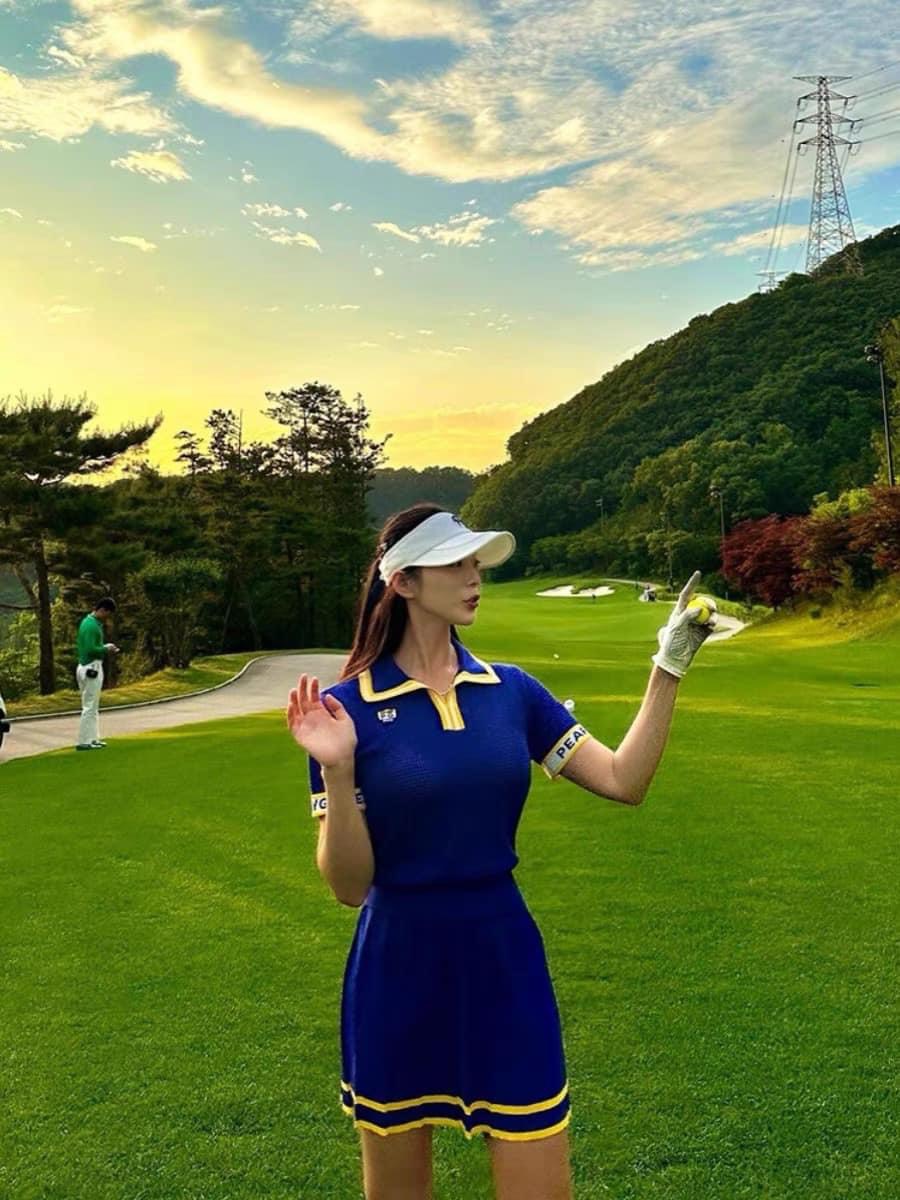 Set váy áo golf nữ Pearlygate hàng nhập khẩu