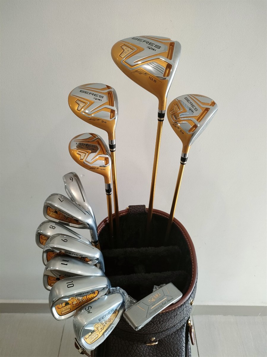 Full set HONMA AIZU lướt SR .( MỚI 98%).