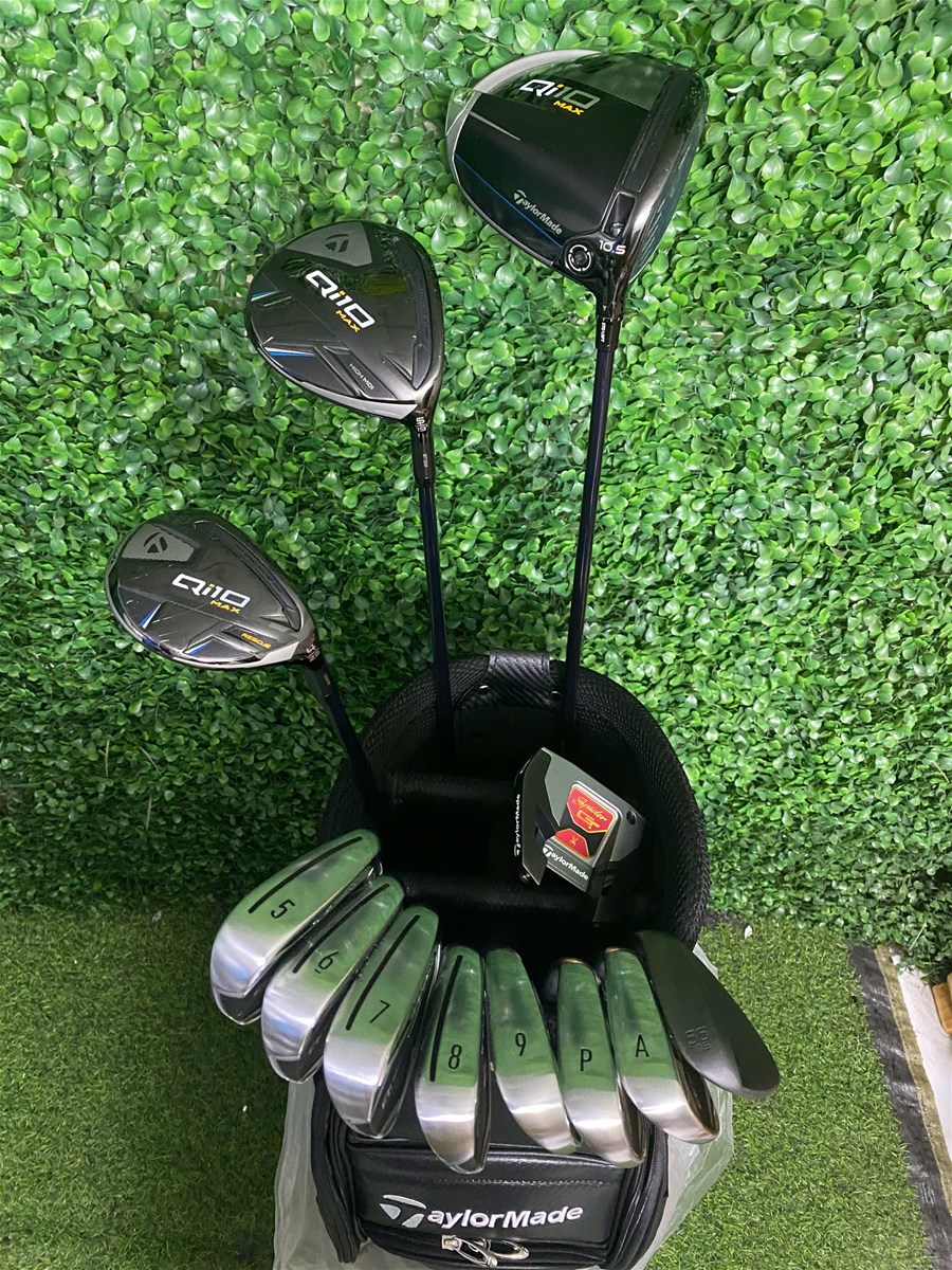 Fullset  Taylormade Qi10 12 gậy cán graphite S lướt: