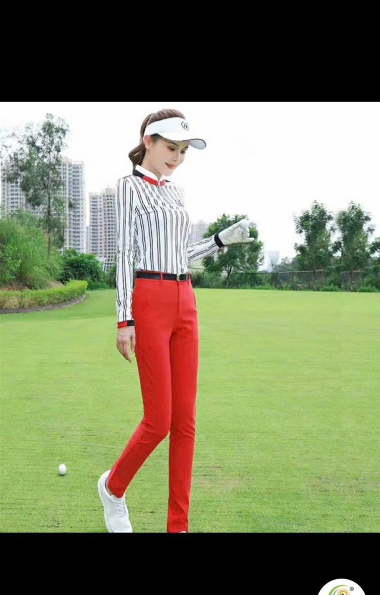 ,set áo quần đồ golf nữ Hàn Quốc