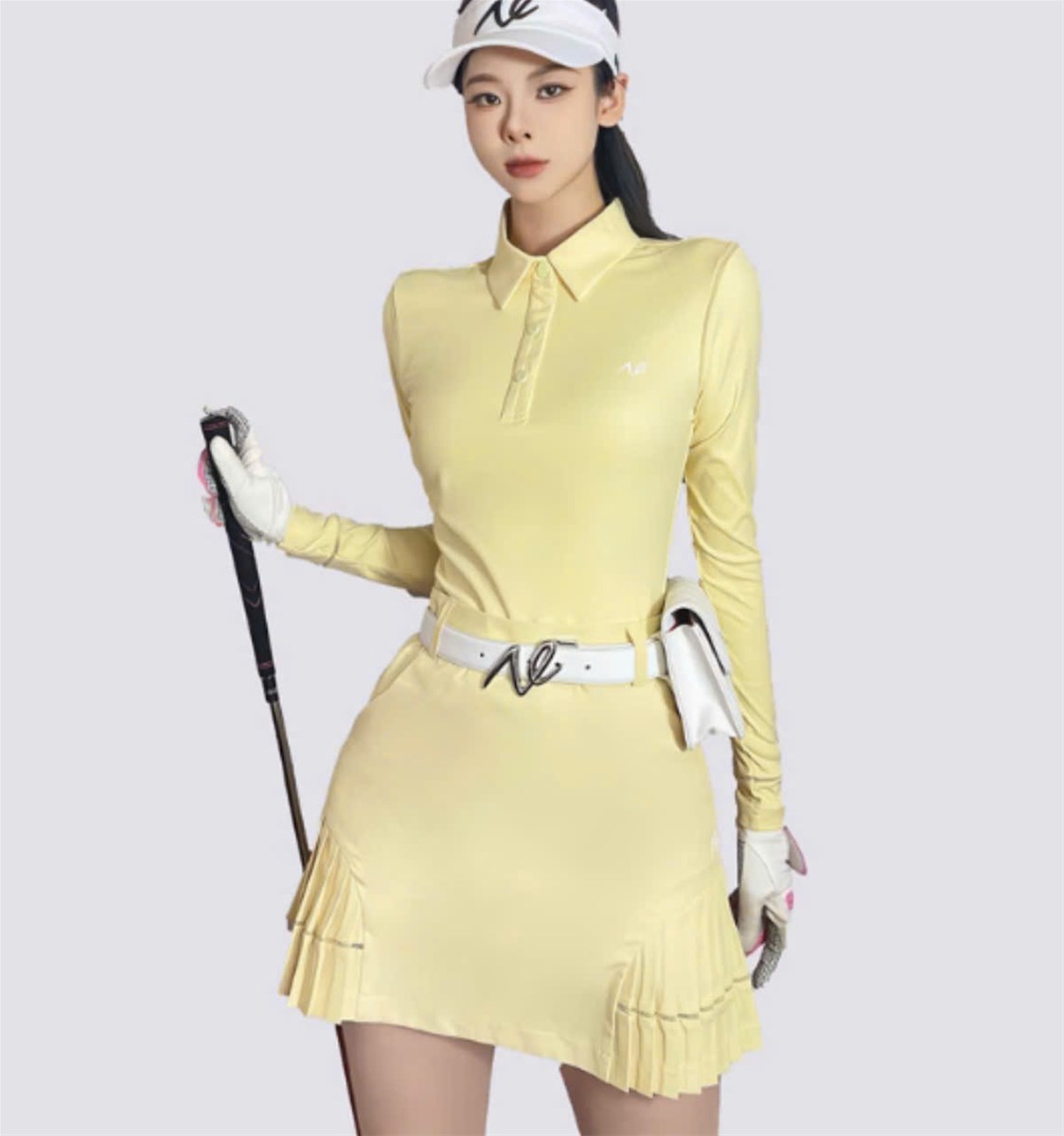 Set áo váy golf nữ NE Golf hàng chính hãng