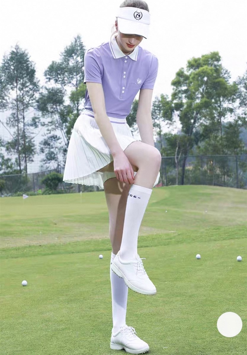 Set áo váy golf, đồ golf nữ ZG-6 cotton thấm hút mồ hôi mới