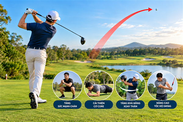 Bài Tập Tăng Khoảng Cách Đánh Golf Hiệu Quả Cho Người Chơi Mọi Trình Độ