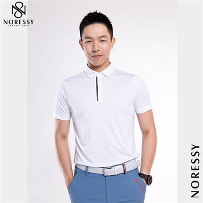 Áo golf nam ngắn tay Noressy NRSPLM0014_WH
