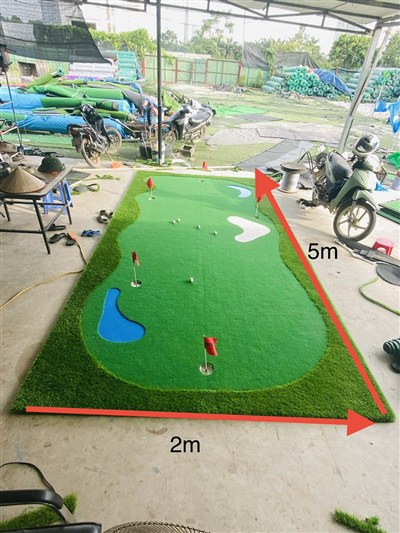 Thảm Tập Golf Puting Green Cao Cấp 2x5m AF-PGM06