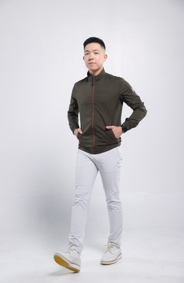 Áo Golf Jacket Dài Tay Nam Noressy NRSPJTM0002