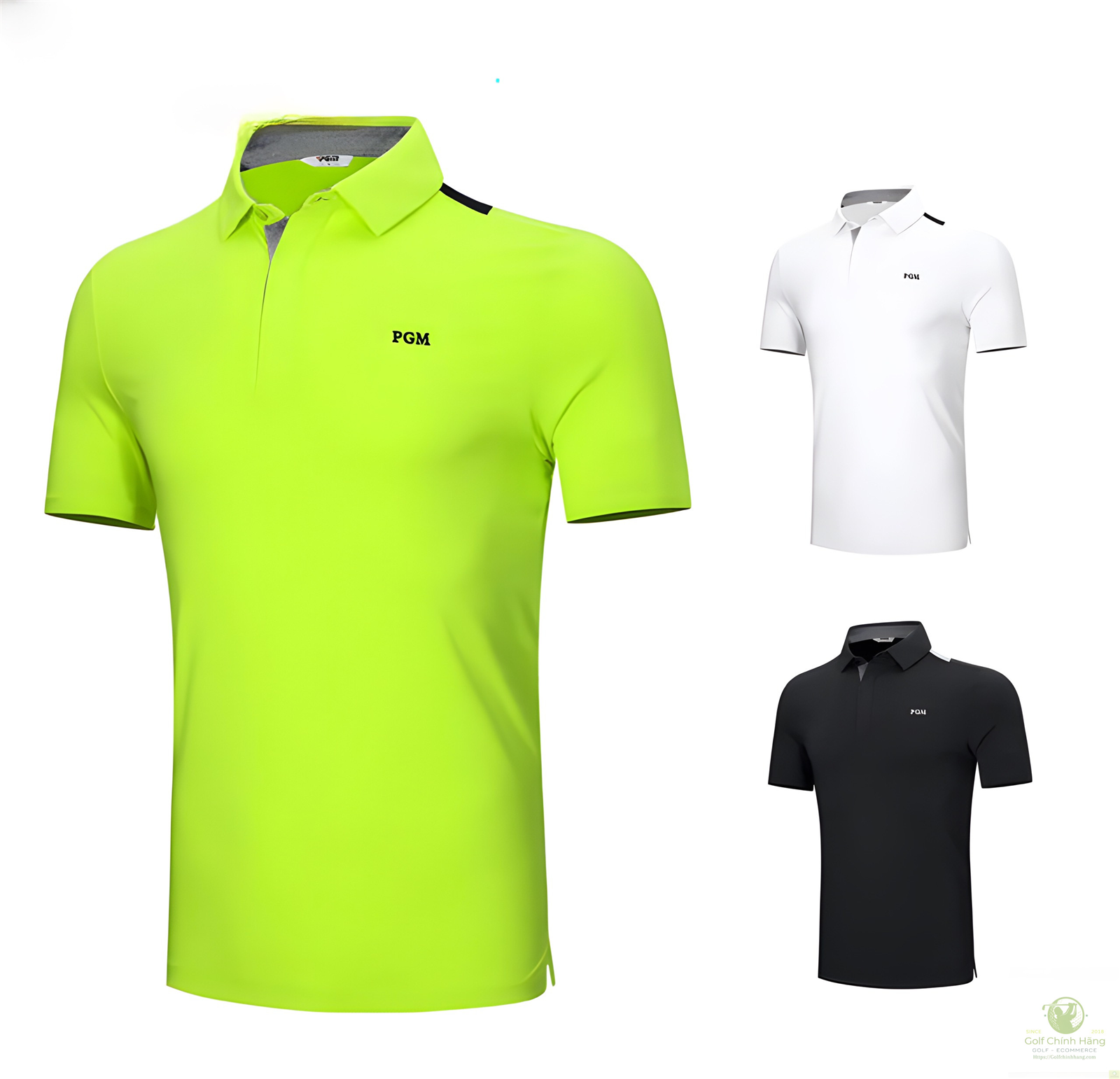 Áo golf nam cộc tay PGM YF392