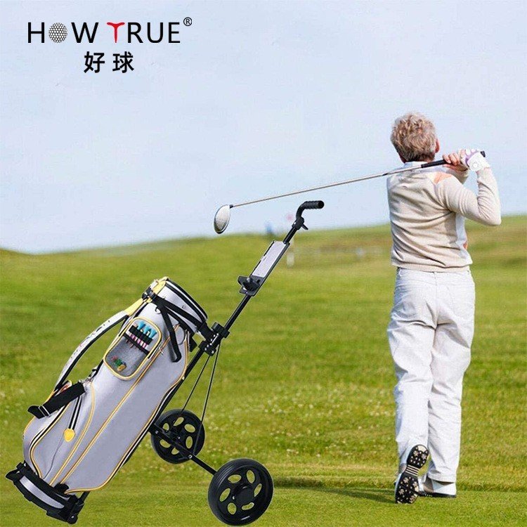 Xe đẩy túi gậy PGM QC001-2 Golf Push Cart