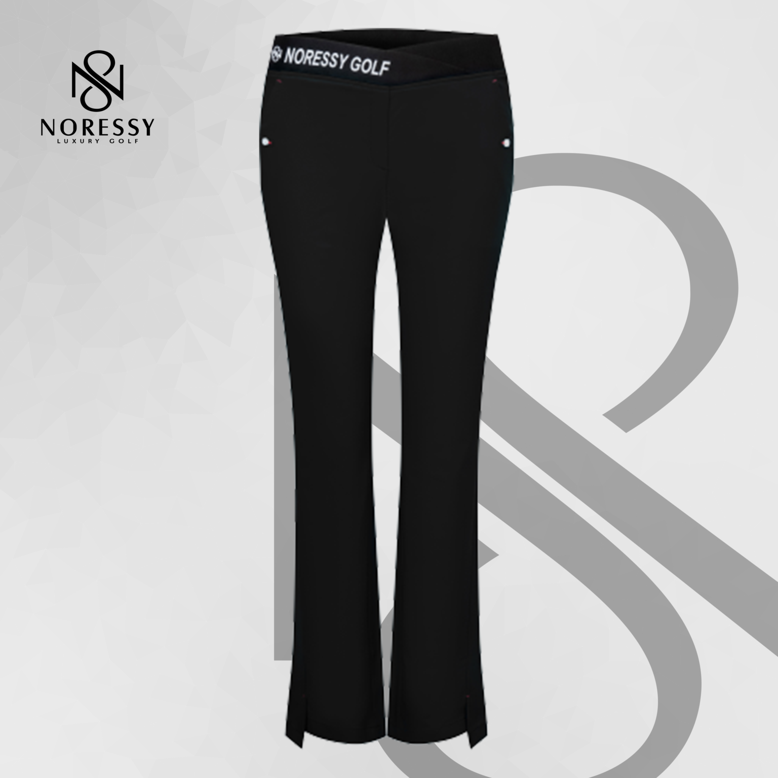 Quần dài golf nữ Noressy NRSPTW0004-BK-2
