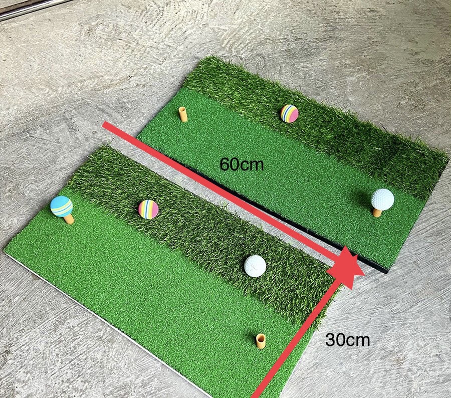 Thảm tập swing 30x60cm cỏ chíp