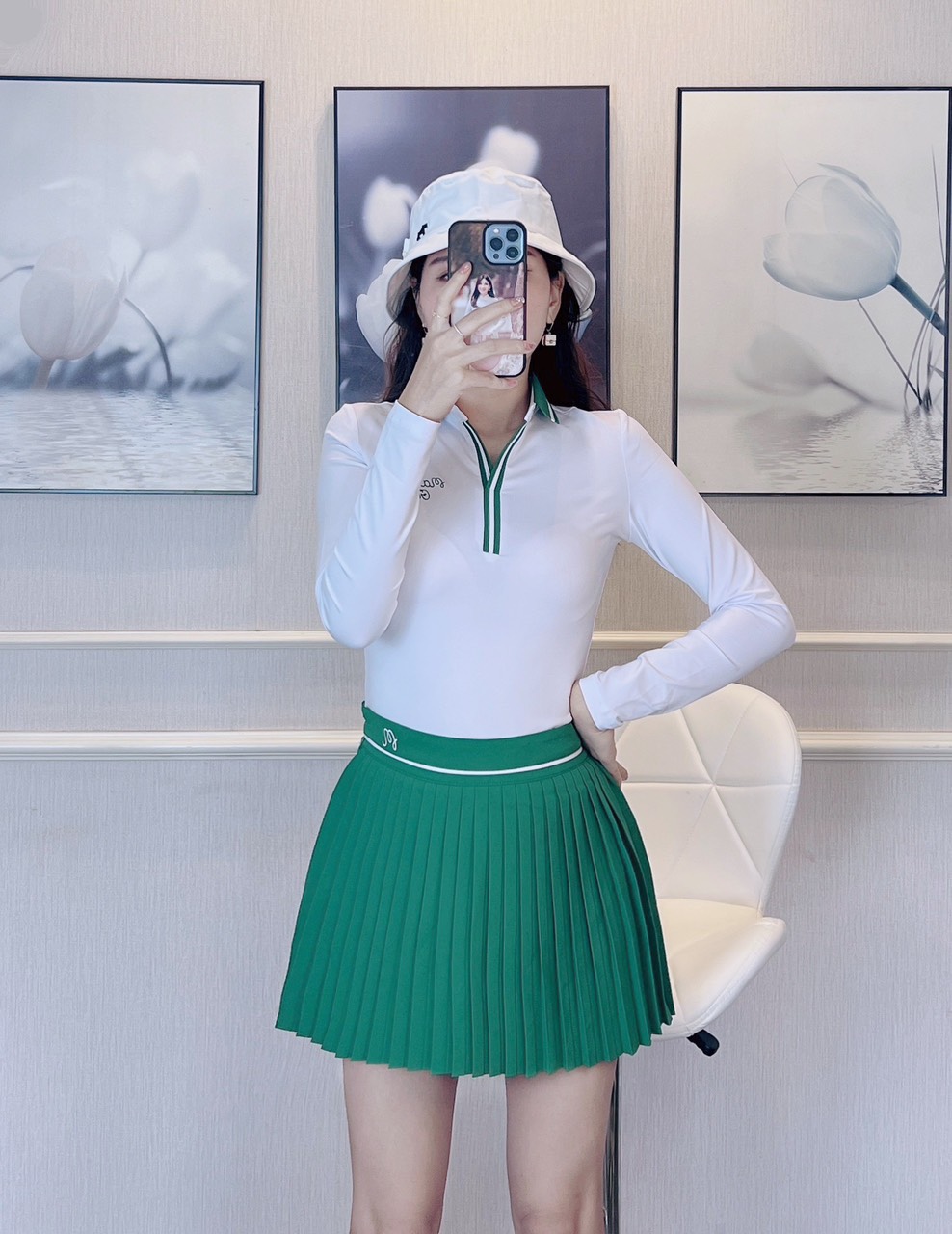 ÁO GOLF NỮ MALBON MẪU MỚI NHẤT 2023