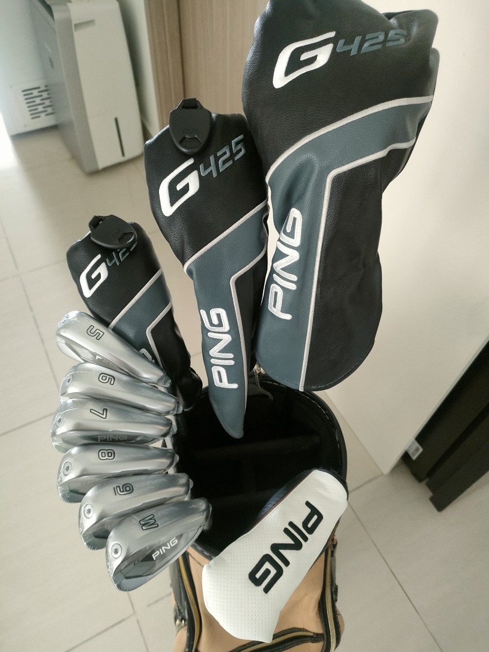 Full set  ping g425 flex SR NEW  11 gậy gồm
