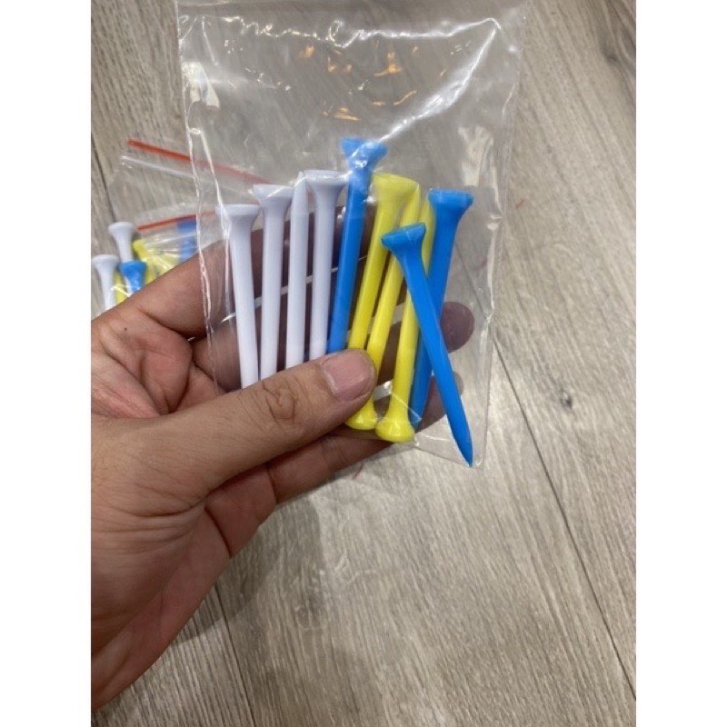Tee golf nhựa chắc chắn ( túi 10 chiếc )