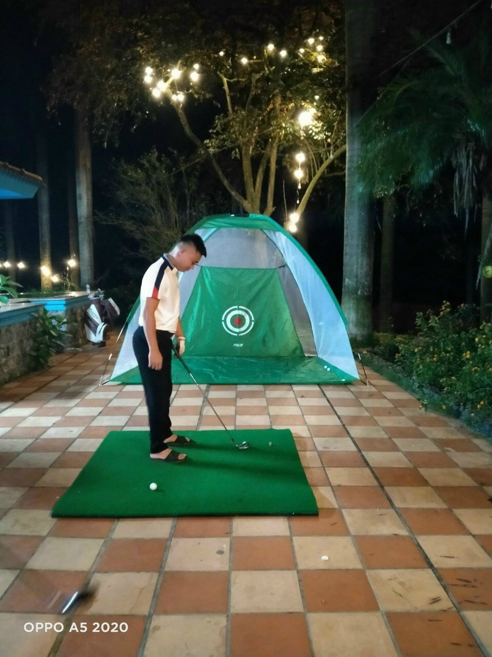 Bộ Lều Tập Golf Swing và Thảm 1.2x1.2m