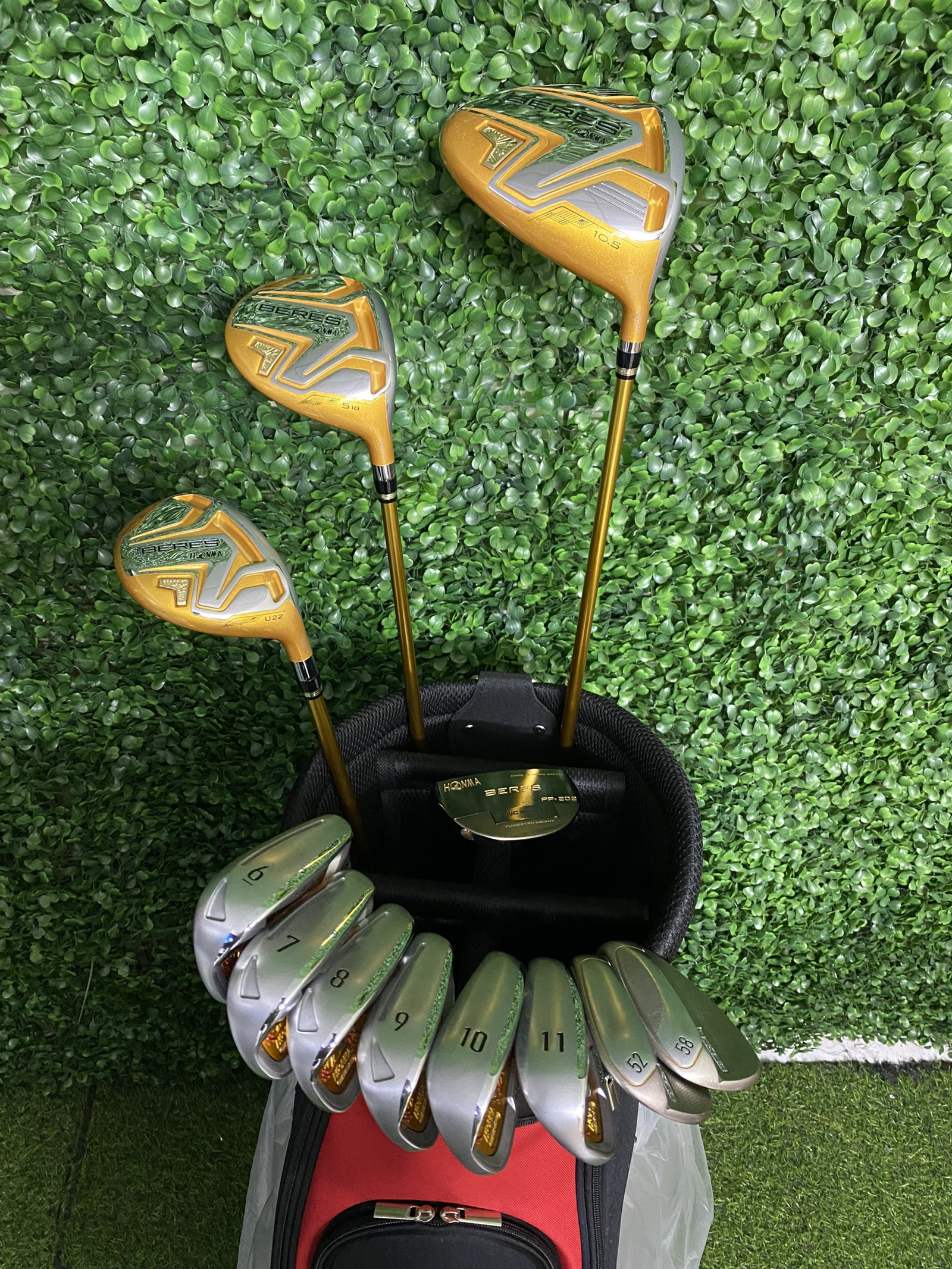 Fullset HONMA  Aizu 3 SAO 12 gậy cán R lướt