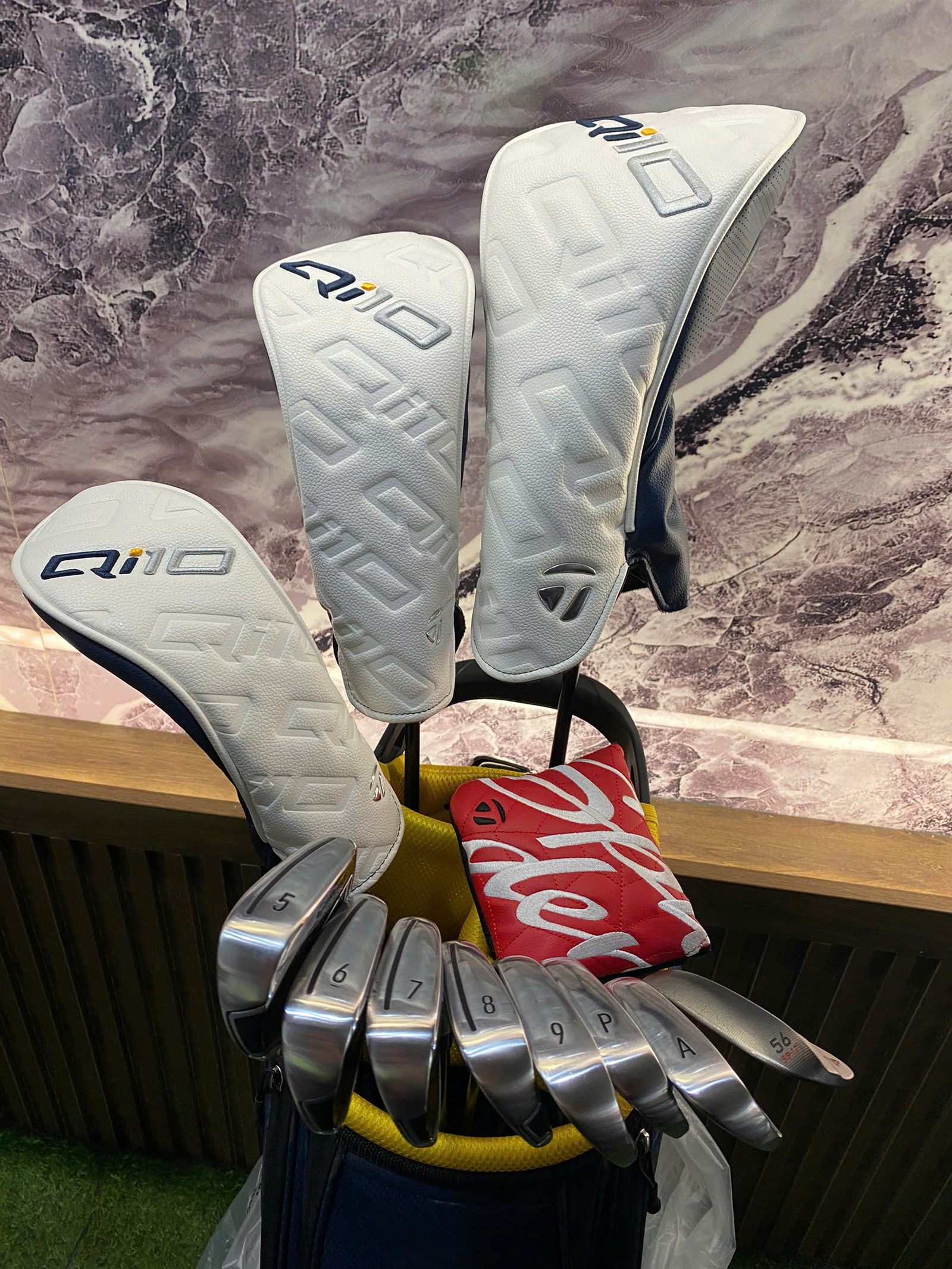 Fullset  Taylormade Qi10 12 gậy cán graphite S lướt