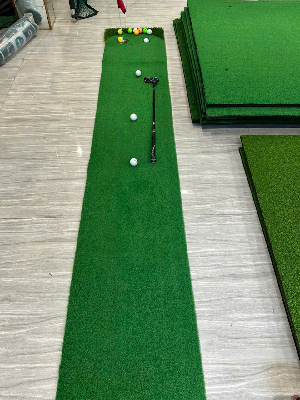 Thảm putting 0,5x3m mẫu mới 2026