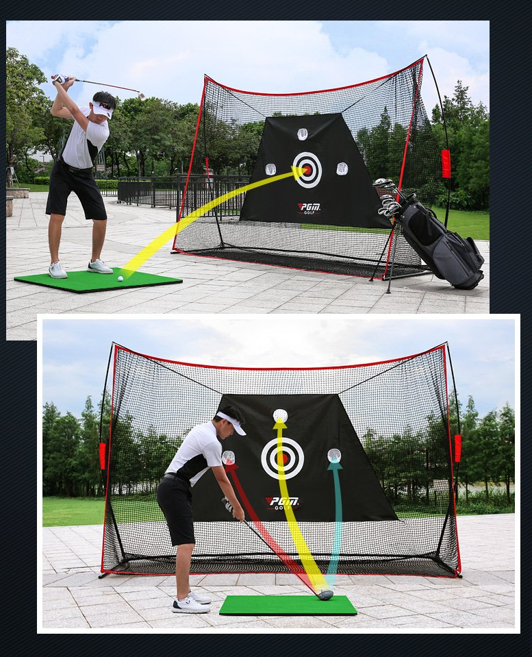 Khung lưới tập golf swing kích thước 2.1x3m