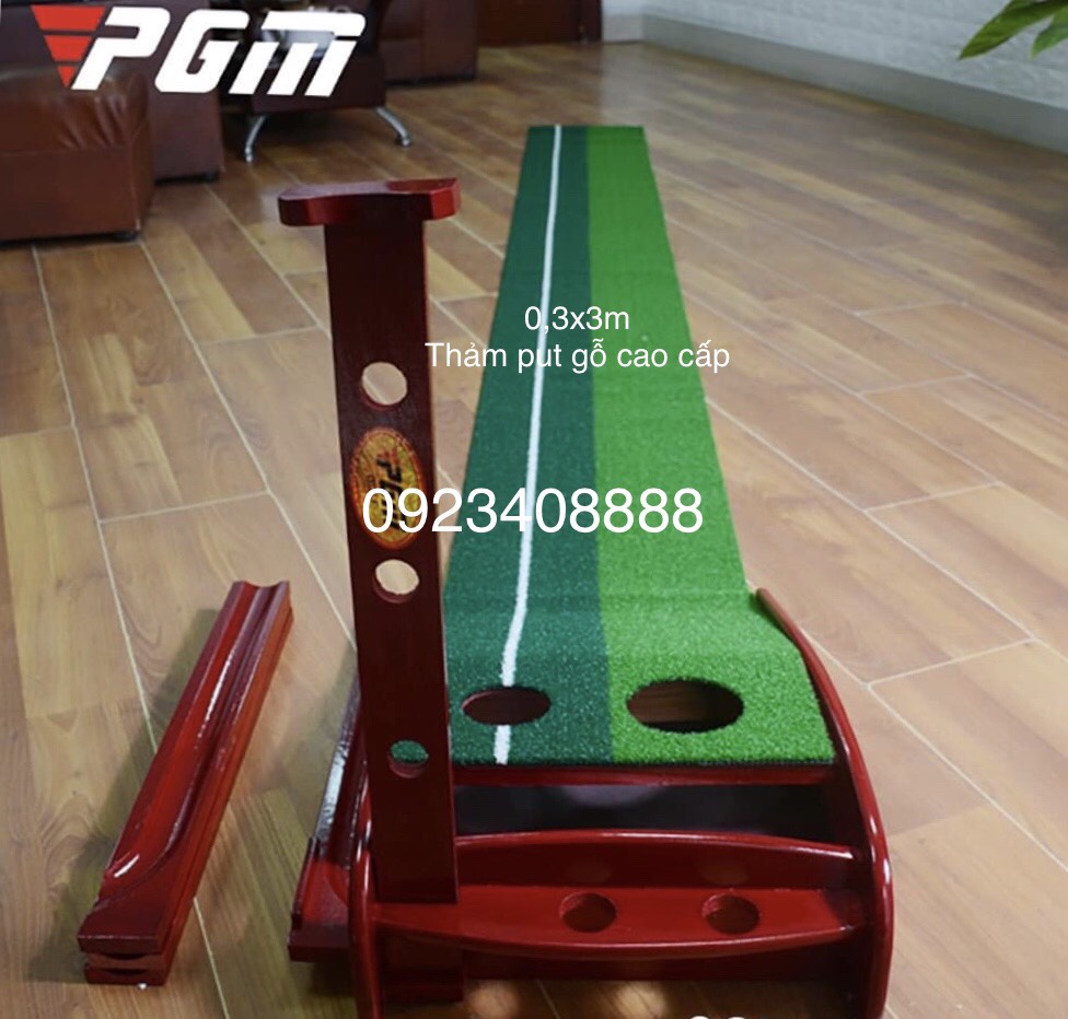Thảm golf putt băng gỗ