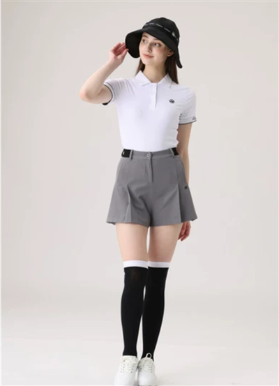 Azureway Mùa Hè Quần Áo Golf Nữ Ve Áo Thun Nữ Tay Ngắn Phiên Bản Hàn Quốc Nhanh Khô Thoáng Khí